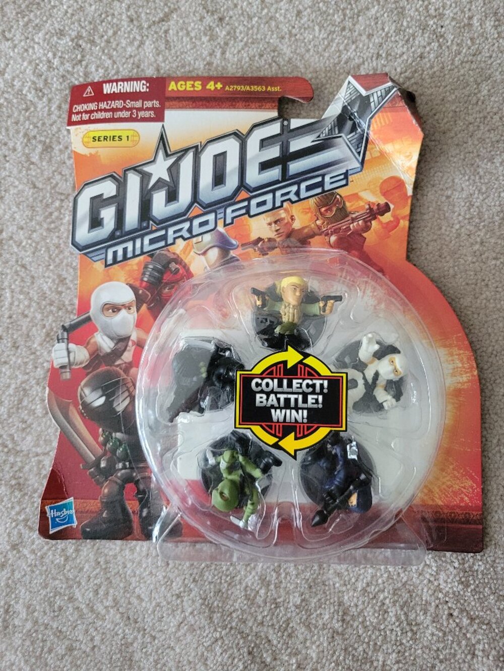 G.I. Joe Micro Force 5 Pack Mini FiguresSeries 1 Vintage GI Joe Hasbro 2012 NWT